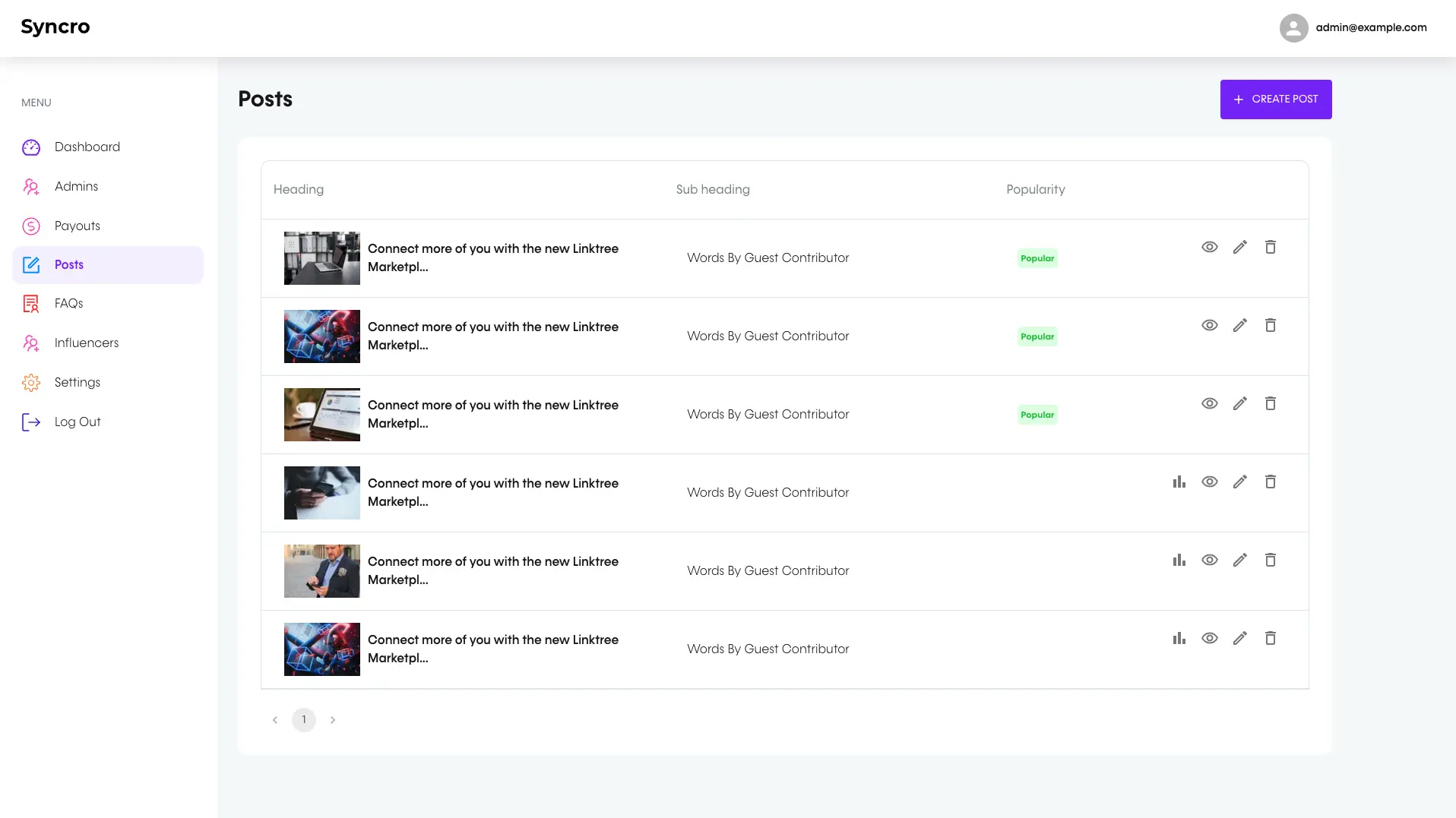 Syncro screenshot 6
