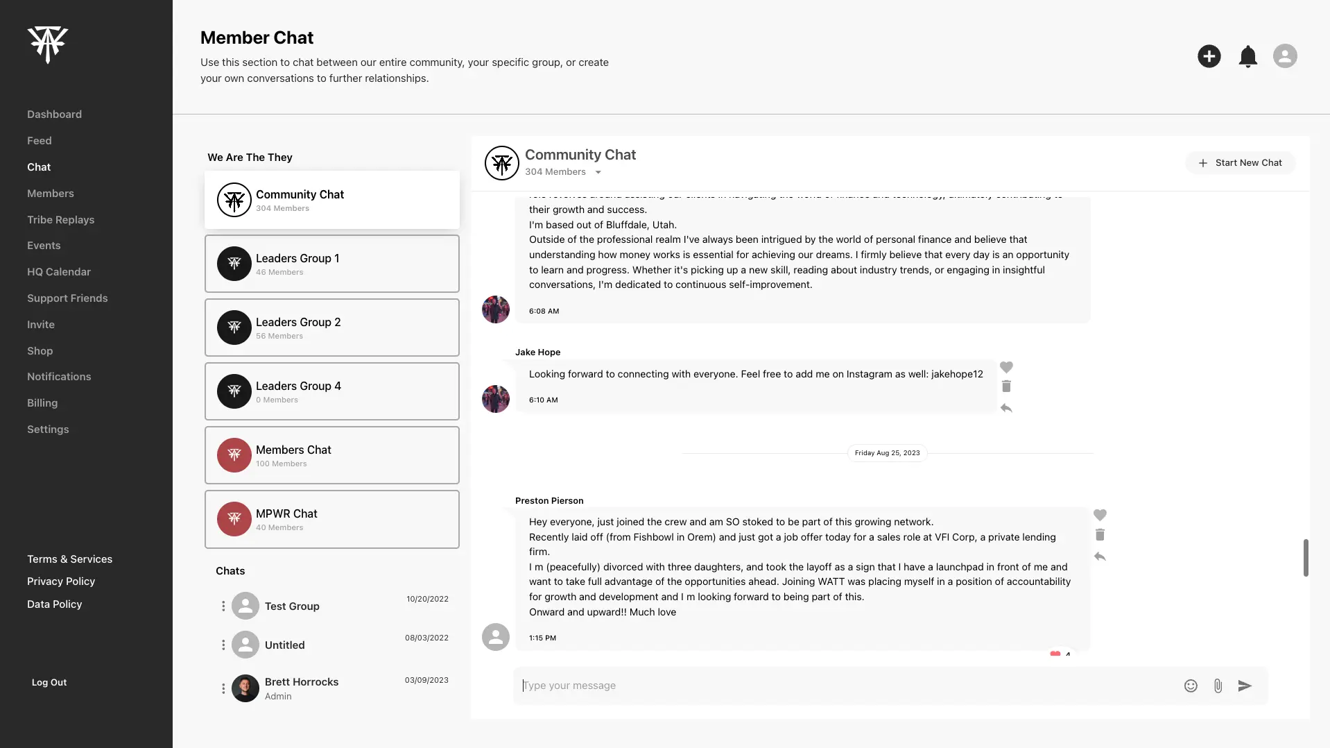 WATT Community Platform screenshot 7