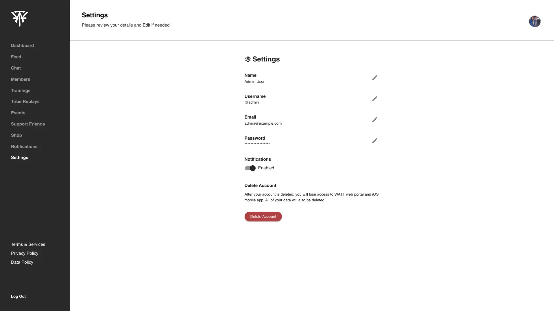 WATT Community Platform screenshot 5